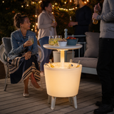 Cooler Mesa Bistrô Iluminado