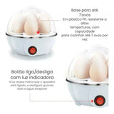 Cozedor Elétrico de Ovos e Legumes Multifuncional
