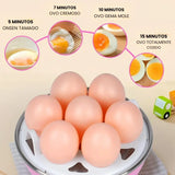 Cozedor Elétrico de Ovos e Legumes Multifuncional