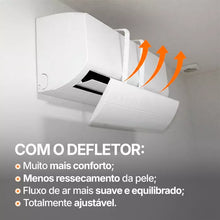 Upload image to gallery viewer, Defletor de Ar-Condicionado Split Universal Ajustável
