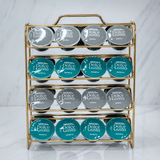 Organizador Porta Cápsulas de Café Dolce Gusto Dourado