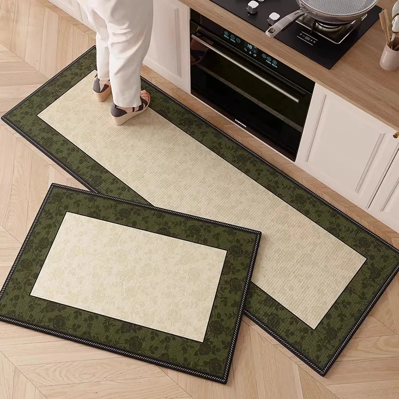 Tapete de Cozinha Impermeável Elegance Antiderrapante Belo Morar