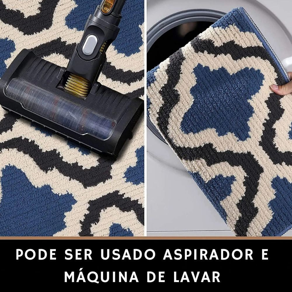 Tapete de Entrada SoftDry Antiderrapante Super Absorvente Belo Morar