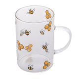 Caneca de Vidro Abelha Bee 280ml