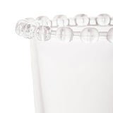 Copo Porta Talheres de Cristal de Chumbo com Detalhes em Formato de Coração