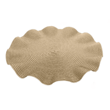 Jogo Americano Babado Dourado 38cm
