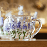Leiteira de Cristal Lavanda 240ml