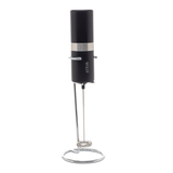 Mixer Elétrico para Bebidas em Aço Inox e Plástico com Suporte