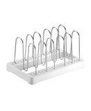 Organizador de Formas, Travessas e Frigideiras Branco