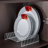Organizador De Pratos 12 Posições 20 cm Branco