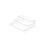 Organizador Multinivel Clear Transparente 29cm