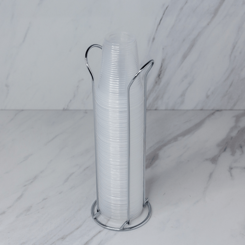 Organizador Para Copos Descartáveis de Água 200ML Cromado