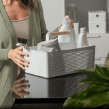 Organizador Multiuso com Alça Flow Branco 8 Litros