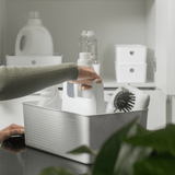 Organizador Multiuso com Alça Flow Branco 8 Litros