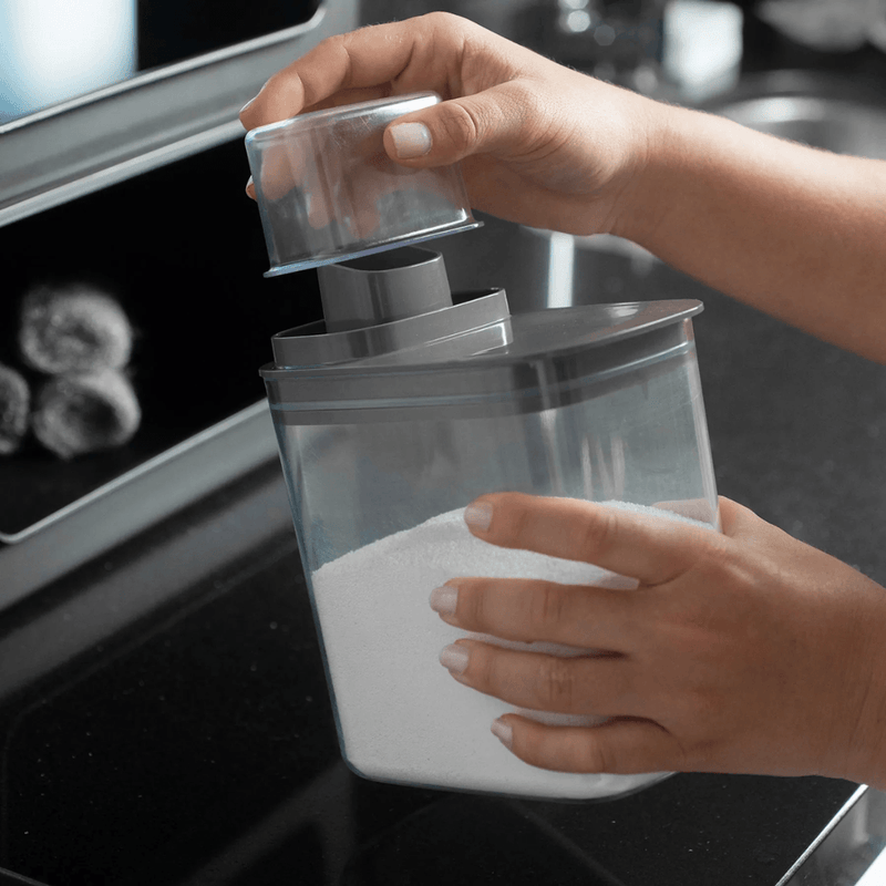 Pote Hermético Dispenser Flow Chumbo 1,5 Litros
