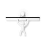Rodo de Pia com Suporte Buddy Fixação Adesivo Branco 26,7cm