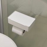 Suporte Papel Higiênico com Porta Objetos 3M Branco