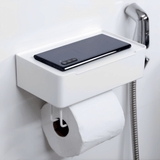 Suporte Papel Higiênico com Porta Objetos 3M Branco