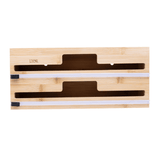 Suporte para Rolos de Papel Aluminio em Bambu