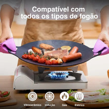Upload image to gallery viewer, Frigideira de Pedra Coreana Antiaderente Premium (Cozinhe sem Óleo e Sem Grudar Nada)
