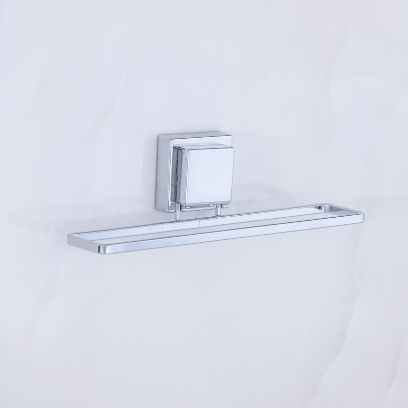 Toalheiro de Lavabo com Ventosa 25cm Aço Cromado