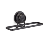 Toalheiro de Lavabo FIxação Sucção Ventosa Preto
