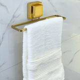 Toalheiro de Rosto com Ventosa Dourado