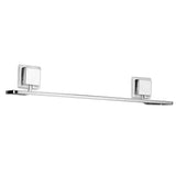 Toalheiro Porta Toalha de Banho de Piatina 3M Cromado 50cm